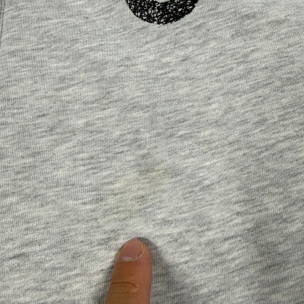 True Religion Hoodie‎ Men's XL Gray Fleece Crafted With Pride Full Zip Gym Coat